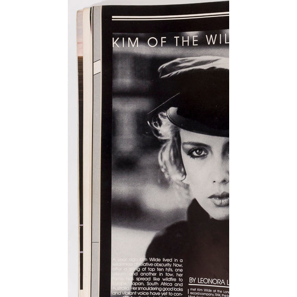 Lou Reed KIM WILDE Susan Fleetwood Mac Avantgarde magazine Spring 1982