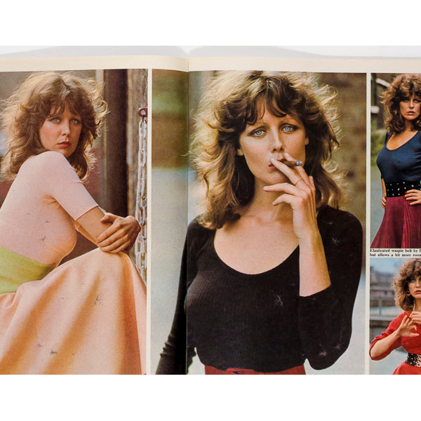 Fiona Lewis BIBA Hell's Angels King Freddie SUNDAY TIMES magazine VTG