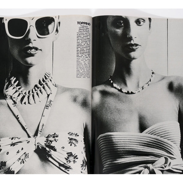 Harri Peccinotti HELMUT NEWTON Swanky Modes NOVA magazine August 1973
