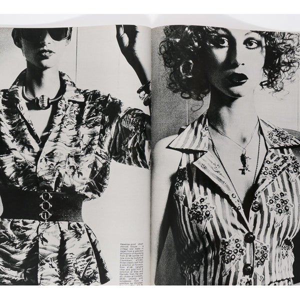 Harri Peccinotti HELMUT NEWTON Swanky Modes NOVA magazine August 1973