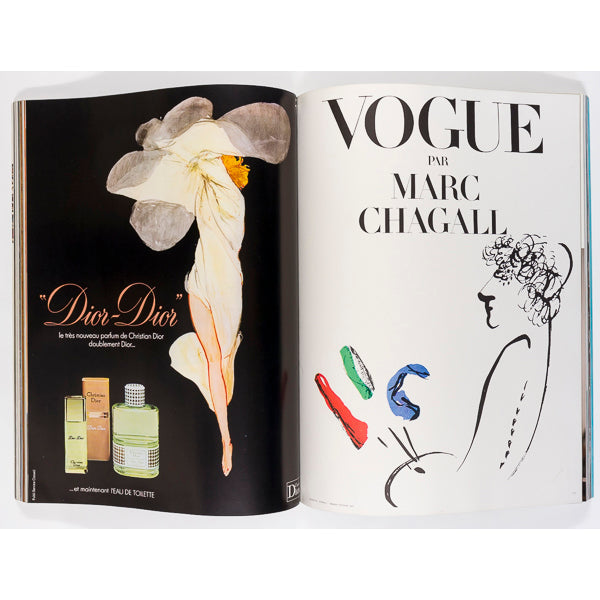 MARC CHAGALL edits Pierre Cardin Guy Bourdin LARTIGUE Paris VOGUE