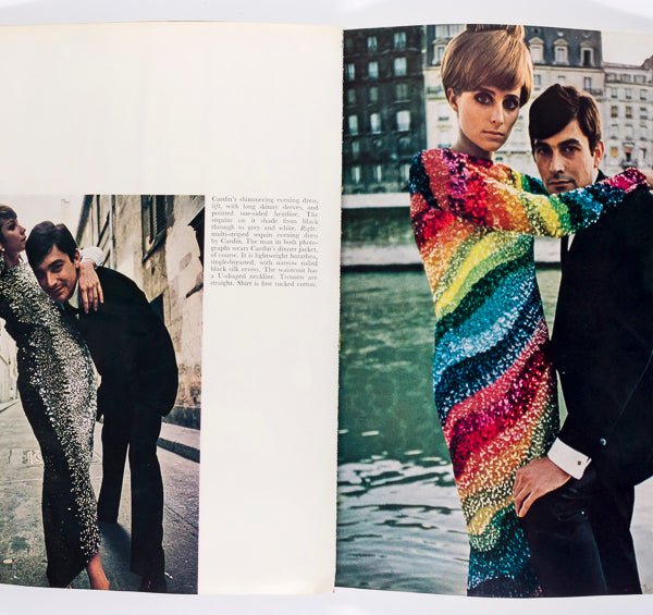 JILL KENNINGTON Helmut Newton CARDIN Yves St Laurent QUEEN Sept 1965