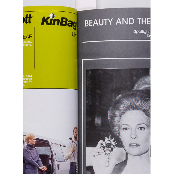 Faye Dunaway HYPER HYPER Tony Scott CHANEL Avantgarde magazine AW 1983