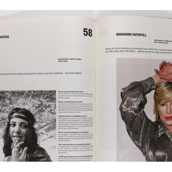 Kim Gordon CATHERINE DENEUVE Monica Bellucci HIROMAX Liberation Style