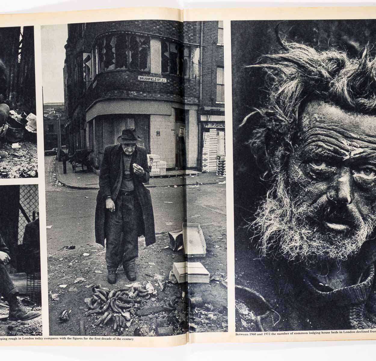 DON McCULLIN Skid Row EAST END London DAVID MONTGOMERY Sunday Times magazine VTG