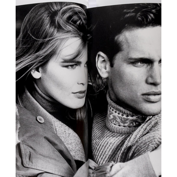 CLAUDIA SCHIFFER Albert Watson BYBLOS Walt Pickell FALL 1990 Lookbook