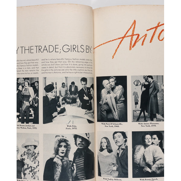 Britt Ekland ANTONIO LOPEZ Donna Jordan OCCULT Duane Michals ~ Esquire