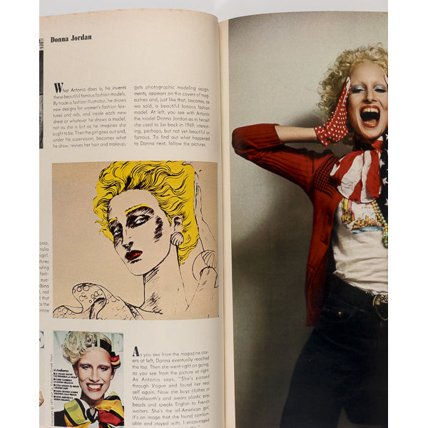 Britt Ekland ANTONIO LOPEZ Donna Jordan OCCULT Duane Michals ~ Esquire