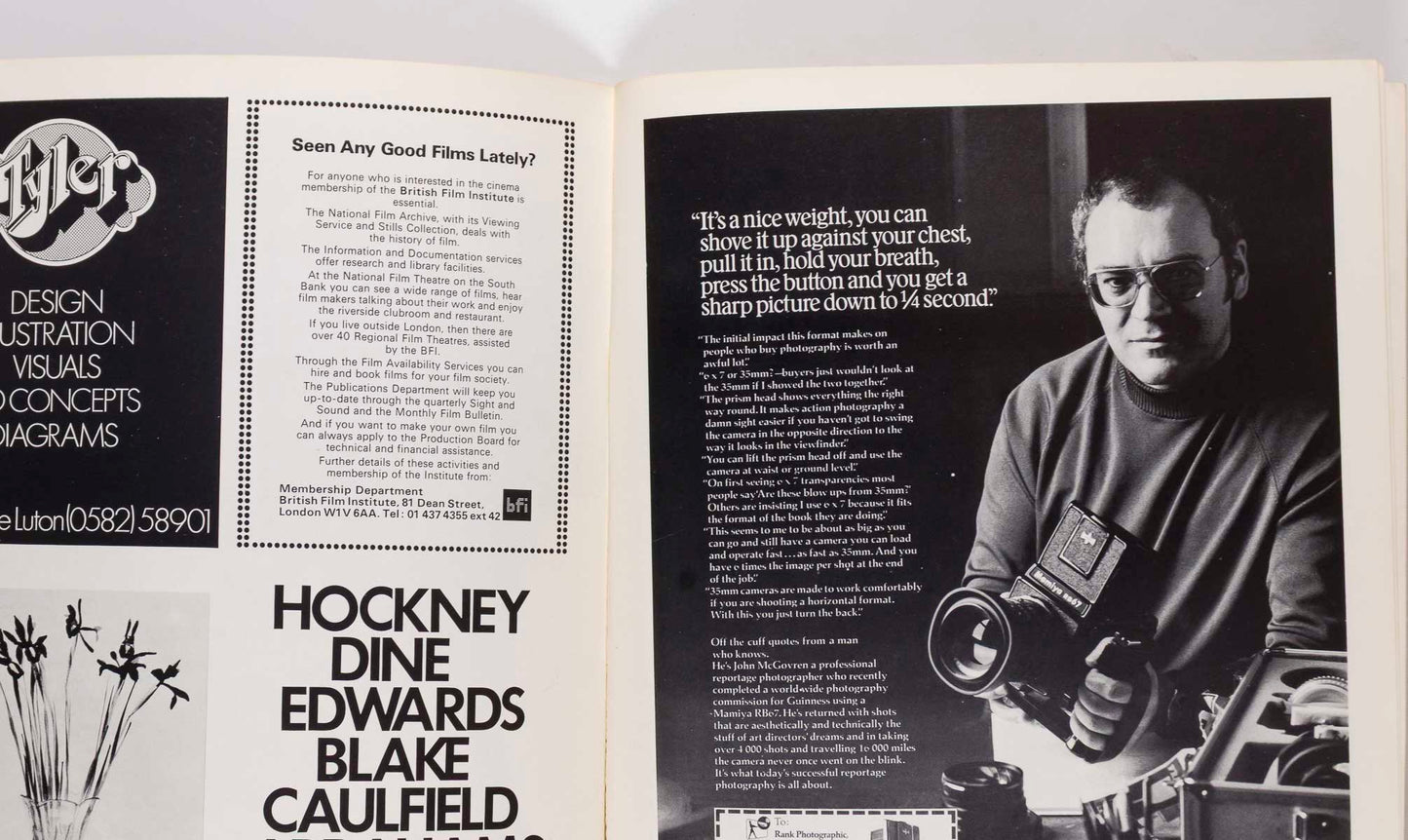 Martin Parr BOB DYLAN Linda McCartney THE IMAGE magazine June 1974 UK