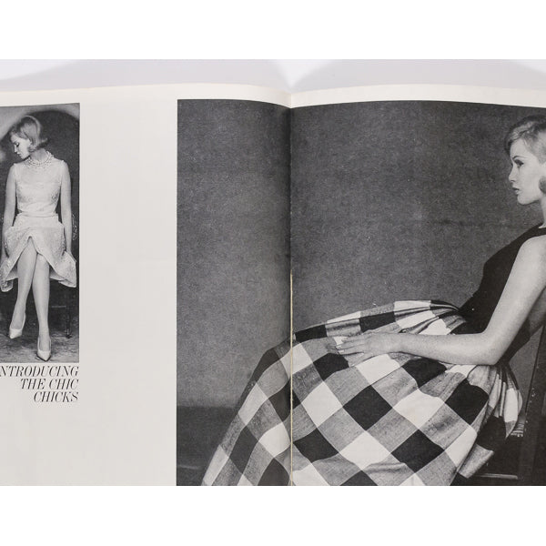 CELIA HAMMOND Norman Parkinson CHIC CHICKS QUEEN MAGAZINE January 1962