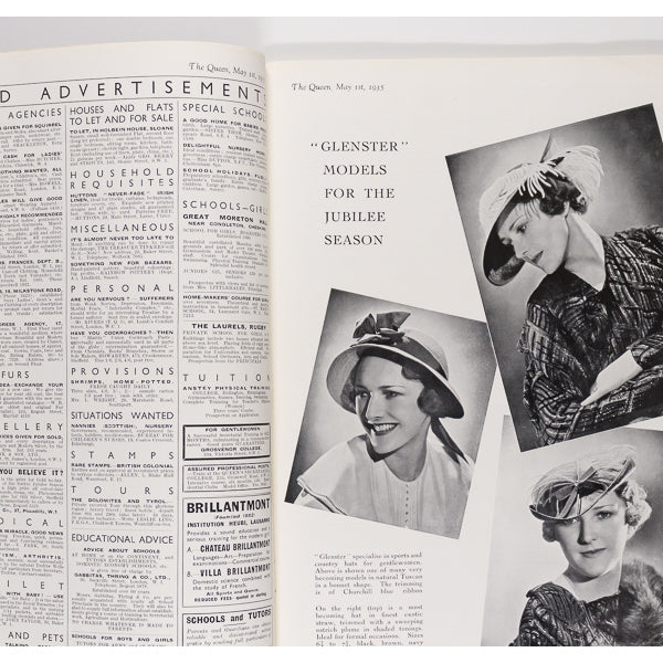 The Queen magazine 1st JUBILEE issue KING GEORGE V Sodacan May 1935