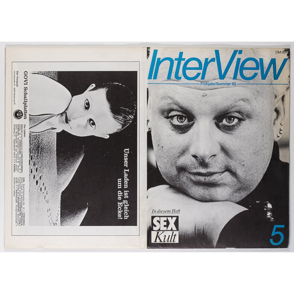 DIVINE Hedy Lamarr ROBERT MAPPLETHORPE Interview magazine 1980