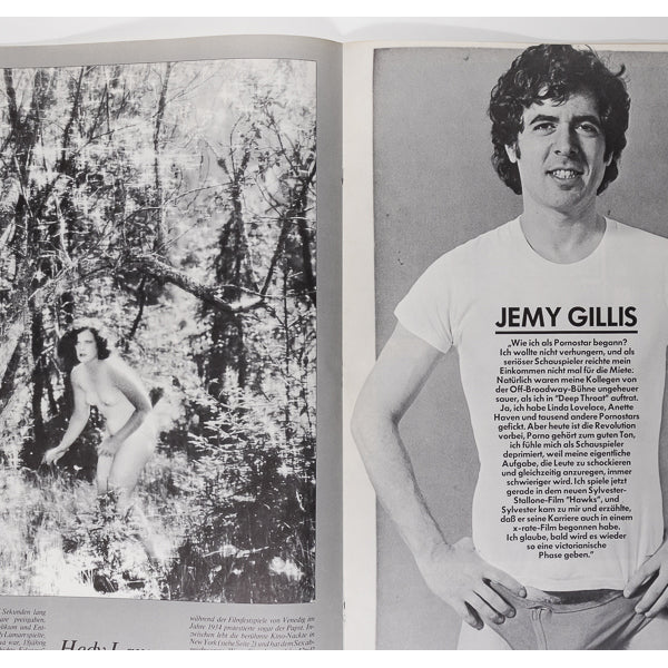 DIVINE Hedy Lamarr ROBERT MAPPLETHORPE Interview magazine 1980