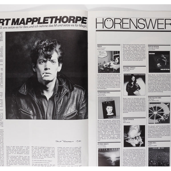 DIVINE Hedy Lamarr ROBERT MAPPLETHORPE Interview magazine 1980