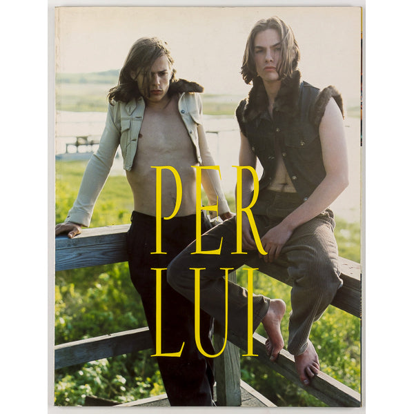 STEVEN MEISEL rare PER LUI Photo Album BOY GEORGE Dandy Hamish Bowles