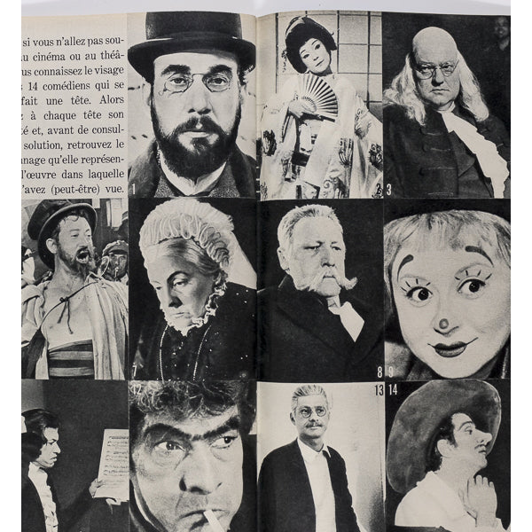 MONICA VITTI Princess Soraya TINTIN vtg FRENCH ELLE magazine July 1962