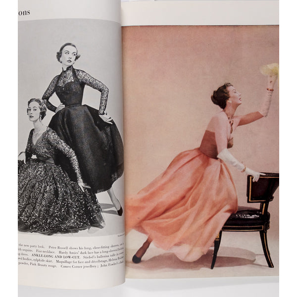LONDON COLLECTIONS Paris DURANI John French HARPER'S BAZAAR March 1952