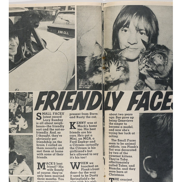 The Beatles TWIGGY Olivia Hussey BEE GEES ~ FABULOUS magazine May 1968