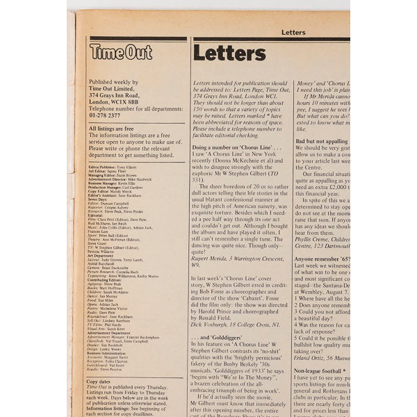 Eric Clapton HARLAN ELLISON Robert Ellis - TIME OUT magazine July 1976