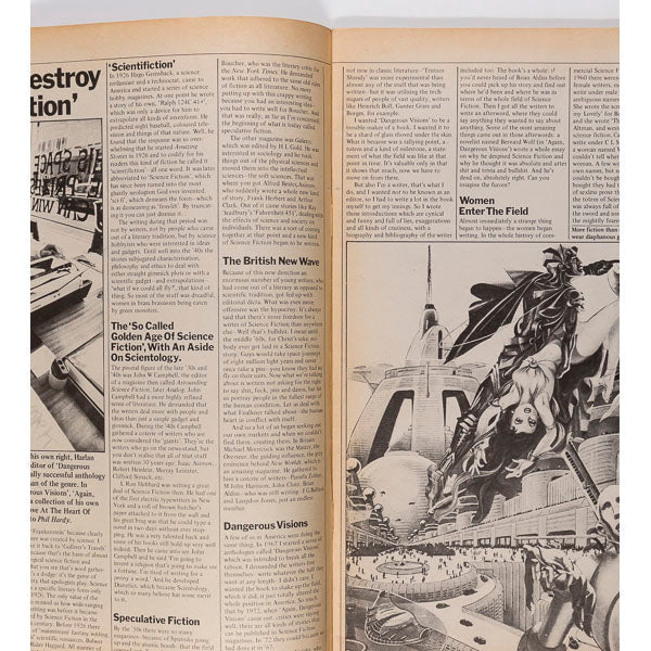 Eric Clapton HARLAN ELLISON Robert Ellis - TIME OUT magazine July 1976