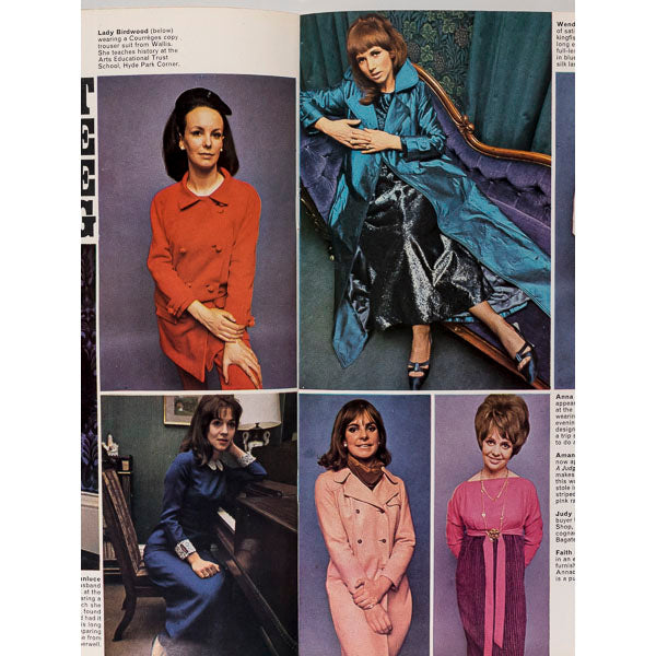 MICK JAGGER April Olrich JOHN BATES London Life magazine February 1966