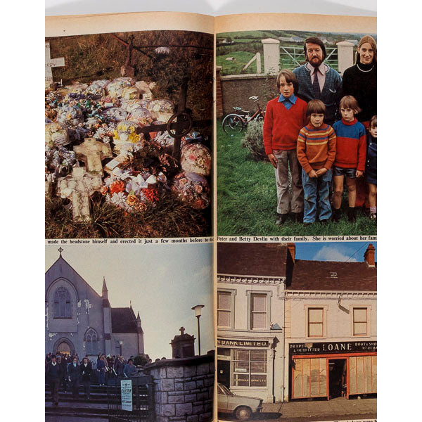 DOMINIQUE SANDRA Evelyn Hofer BERTOLUCCI The IRA Sunday Times Feb 1975