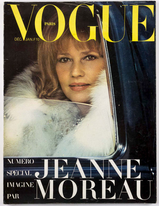 VOGUE by JEANNE MOREAU Helmut Newton GUY BOURDIN Jacques Prevert JEANLOUP SIEFF