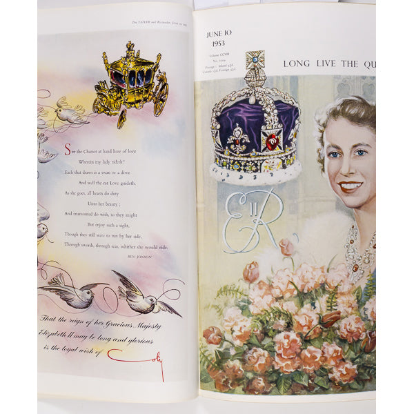 The Queens Coronation JOHN FRENCH The Tatler Magazine 10th June 1953