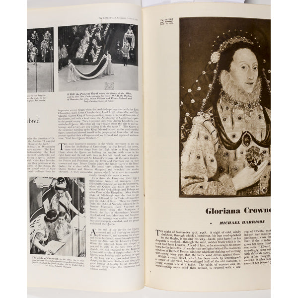 The Queens Coronation JOHN FRENCH The Tatler Magazine 10th June 1953