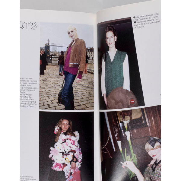 Hedi Slimane GEMMA WARD Chloe Sevigny VINCENT GALLO Pulp magazine 2004