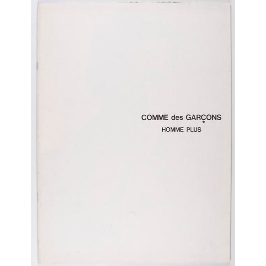 COMME des GARCONS Homme Plus lookbook FEBRUARY 1987 no 5 Arthur Elgort