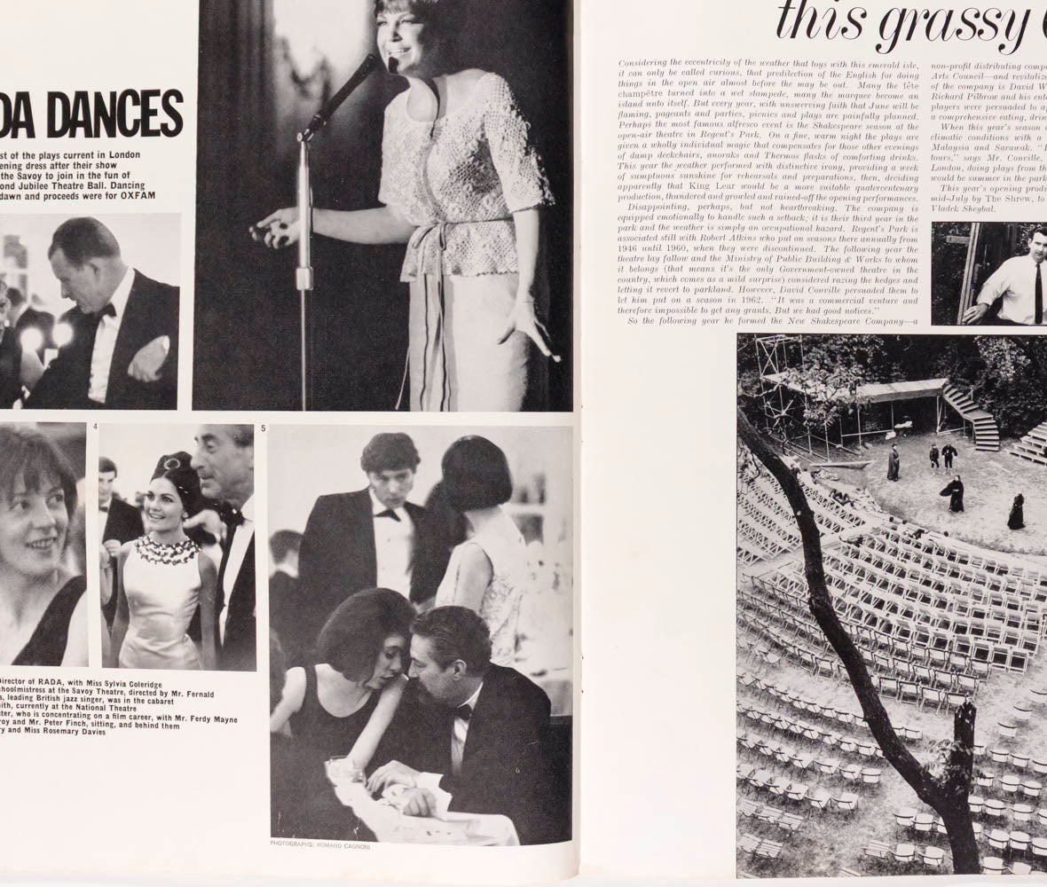 Maggie Smith GRACE CODDINGTON Hugh Casson BIBA RADA Tatler June 1964 magazine