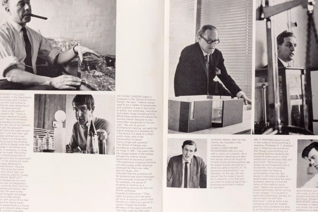 Maggie Smith GRACE CODDINGTON Hugh Casson BIBA RADA Tatler June 1964 magazine