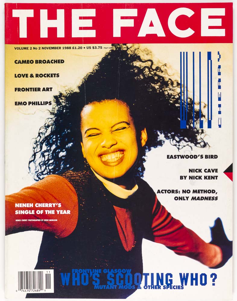 NENEH CHERRY Clint Eastwood Emo Phillips NICK CAVE The Face NOVEMBER 1988
