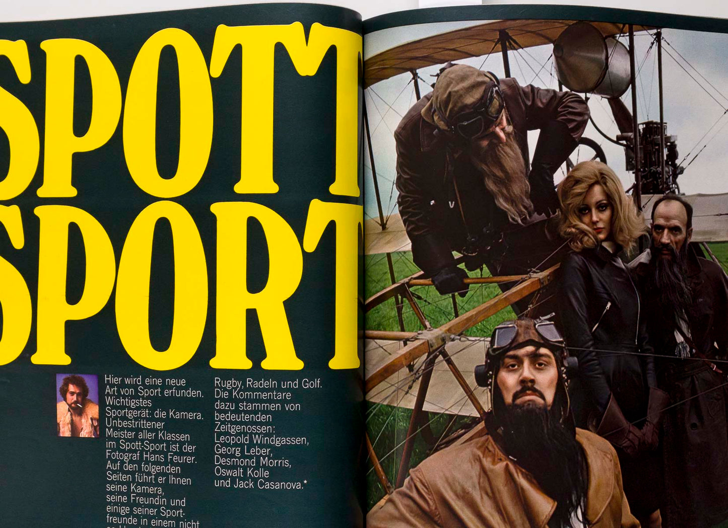 TOM WESSELMANN Pop ARt DAVID HAMILTON Sport TWEN magazine April 1969