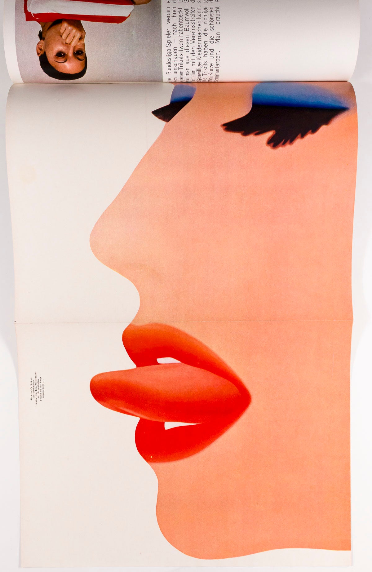 TOM WESSELMANN Pop ARt DAVID HAMILTON Sport TWEN magazine April 1969