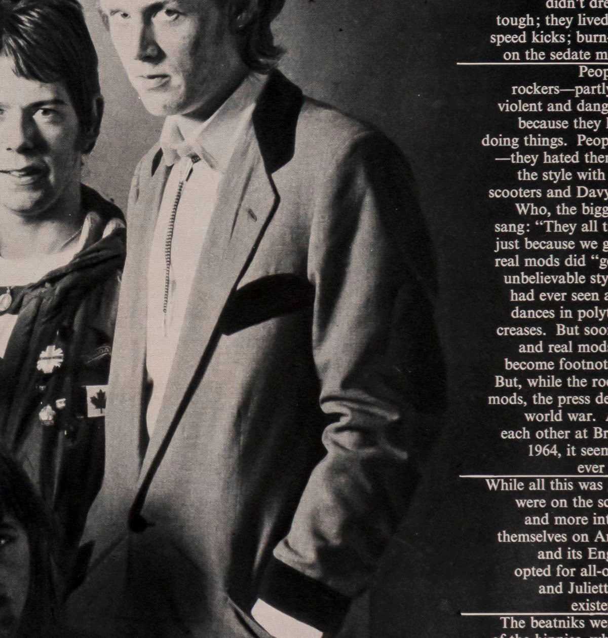 MODS Rockers SKINHEAD Beatnik HANS FEURER Honey magazine February 1970
