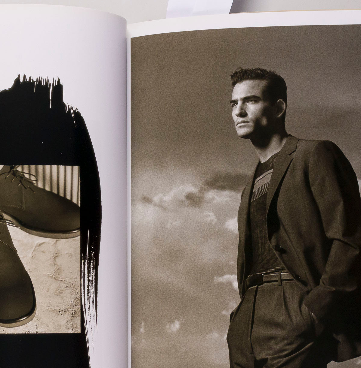 GIORGIO ARMANI NATALIA SEMANOVA Albert Watson Lookbook SS 1999 catalogue