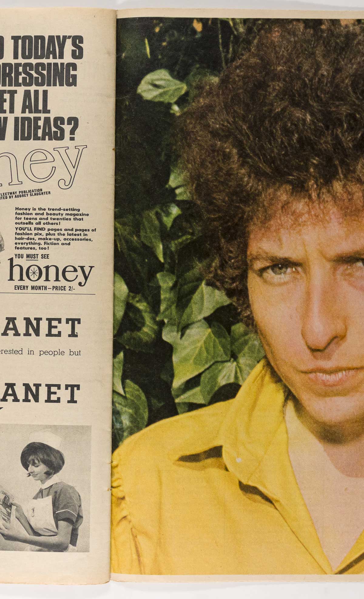 BOB DYLAN Beatles JANE ASHER Radio Luxembourg FABULOUS 208 4 June 1966