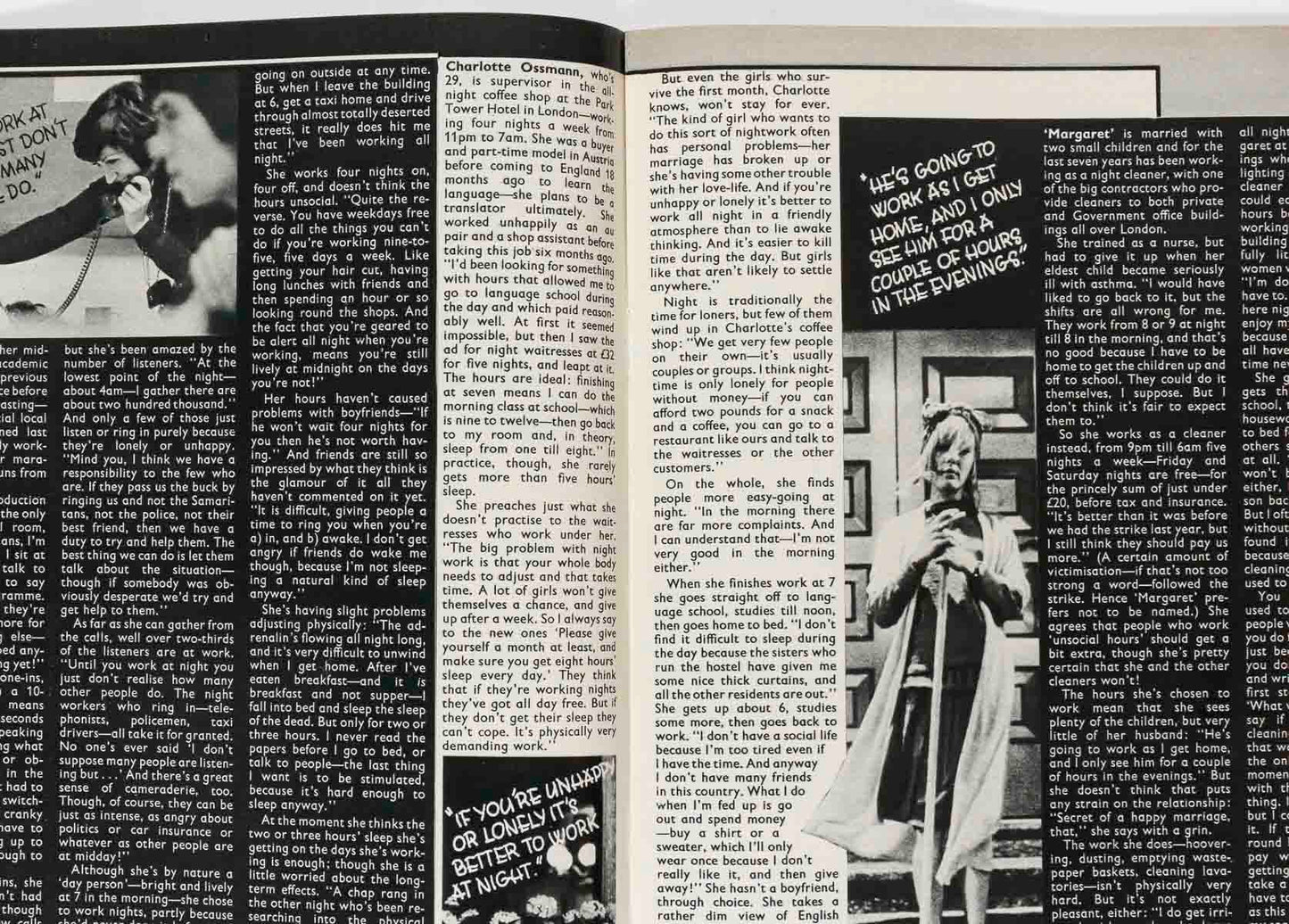 Cathee Dahmen MALCOLM McLAREN Let It Rock HONEY magazine January 1974