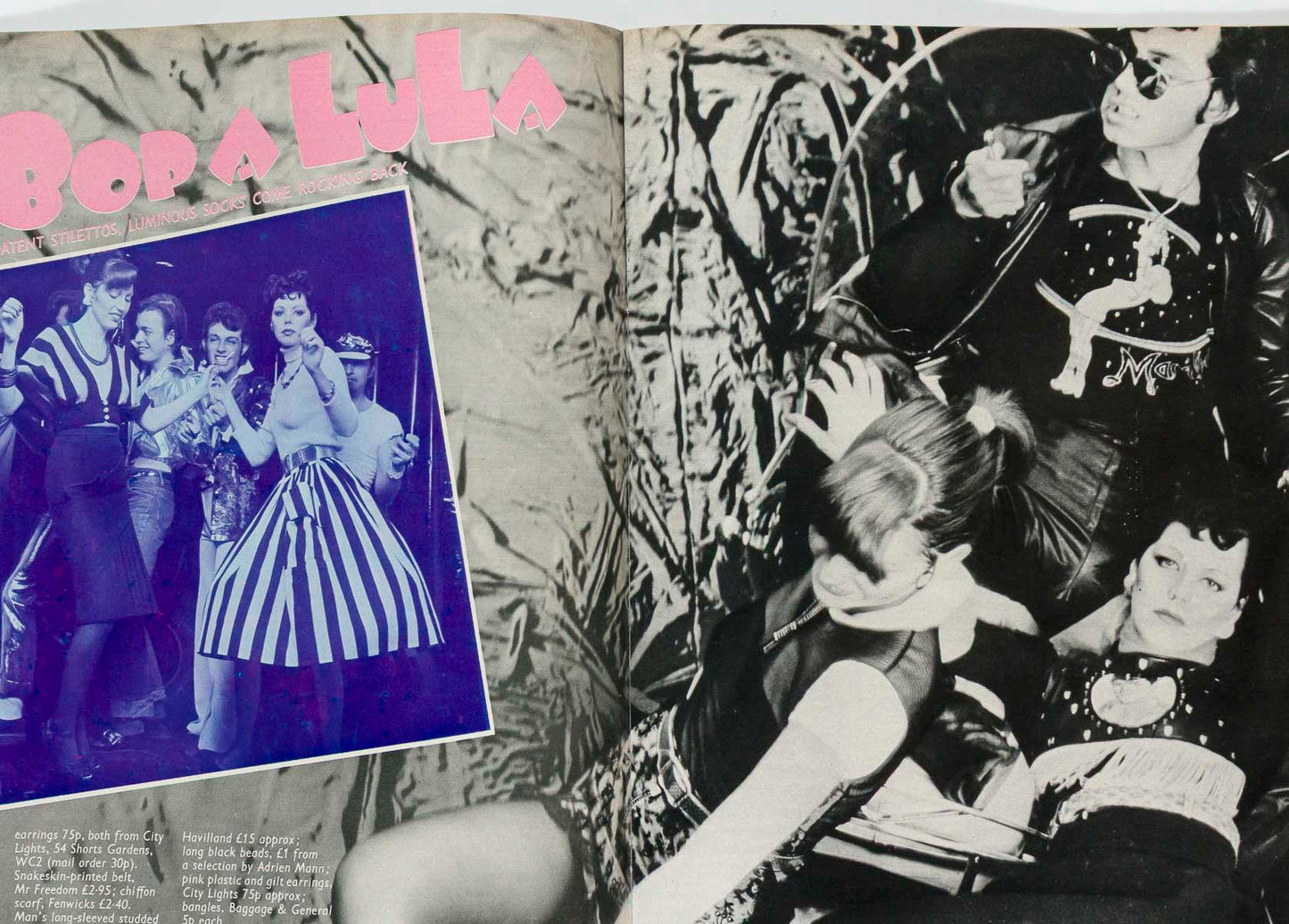 Cathee Dahmen MALCOLM McLAREN Let It Rock HONEY magazine January 1974