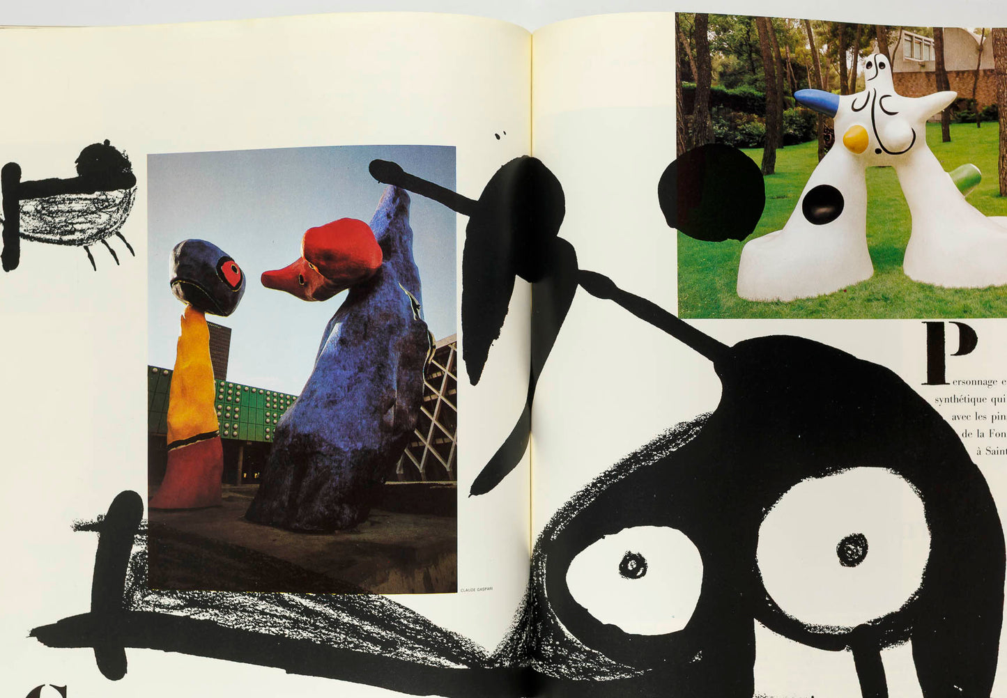 JOAN MIRO guest edited Helmut Newton KELLY EMBERG PARIS VOGUE 1979