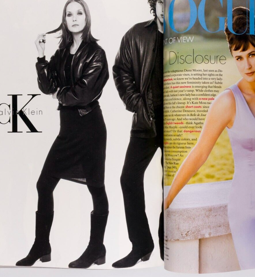 Demi Moore HERB RITTS Kate Moss VOGUE October 1995 Helmut Newton STELLA TENNANT