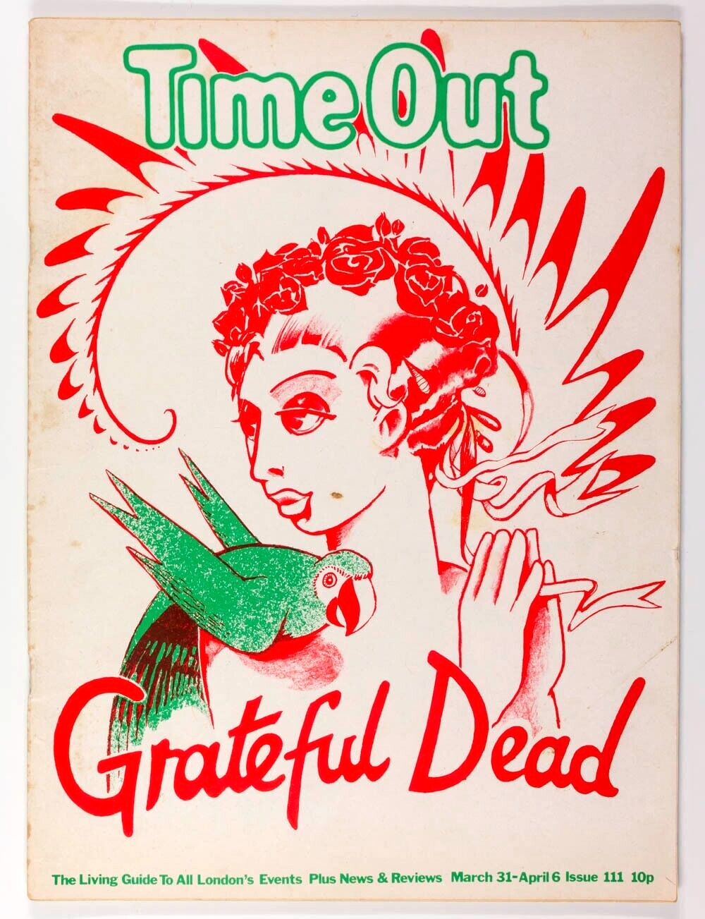 Grateful Dead OTTO PREMINGER Procul Harum BALLET RAMBERT Time Out magazine 70's