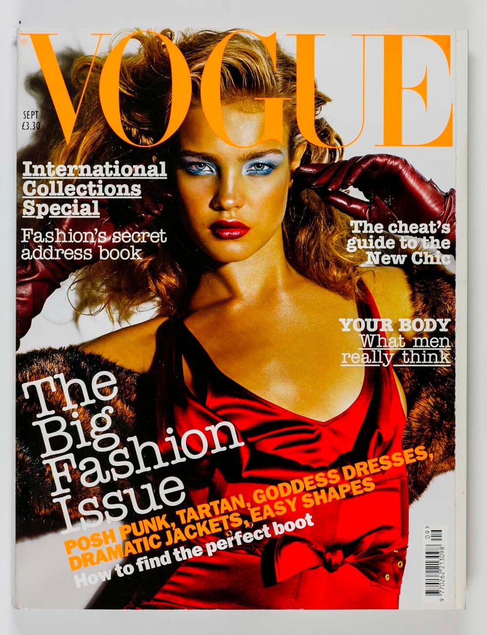 NATALIA VODIANOVA International Collections PUNK ~ VOGUE magazine September 2003
