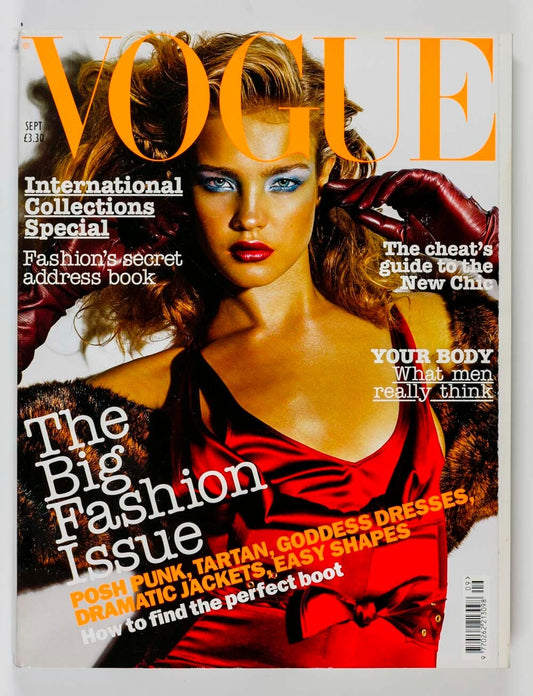 NATALIA VODIANOVA International Collections PUNK ~ VOGUE magazine September 2003
