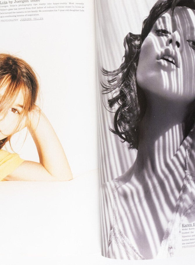 Liya Kebede JESSICA STAM Tatum O'Neal i-D September 2005 Tilda Swinton MIKE PITT