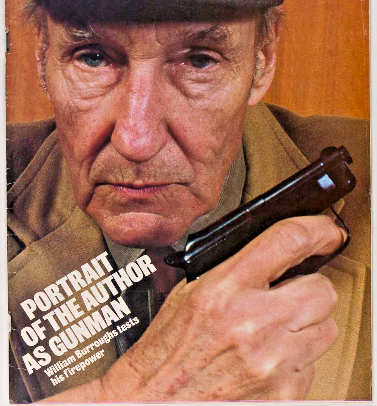 William Burroughs PORTRAIT AUTHOR AS GUNMAN Godfrey Smith SUNDAY TIMES magazine