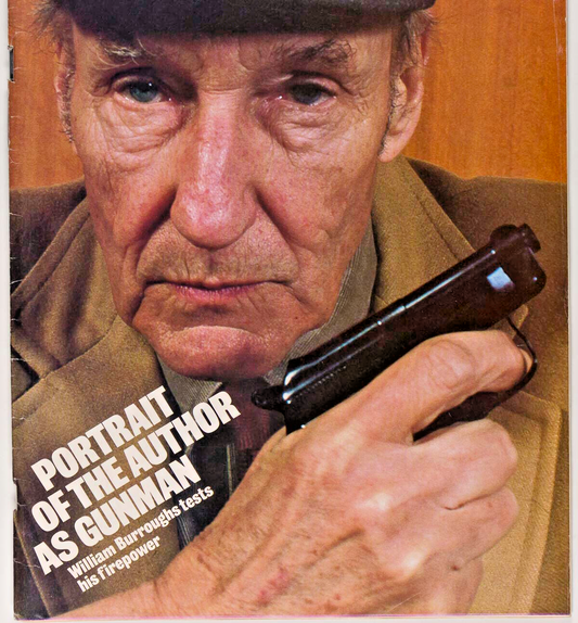 William Burroughs PORTRAIT AUTHOR AS GUNMAN Godfrey Smith  SUNDAY TIMES magazine
