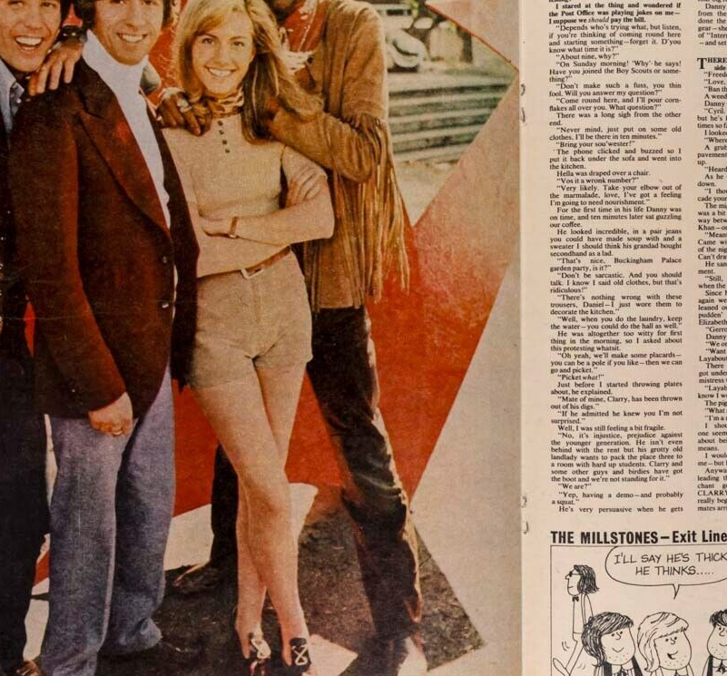 Olivia Newton-John TOOMORROW Barry Ryan JUDAS JUMP New Seekers JACKIE magazine
